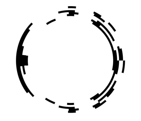 Abstraktes Gui Geometrisches Kreiselement — Stockvektor