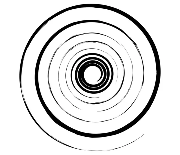 Spiralne Wirujące Wirujące Wirujące Abstrakcyjne Wektorowe Elementy Konstrukcyjne Ilustracja Wektora — Wektor stockowy