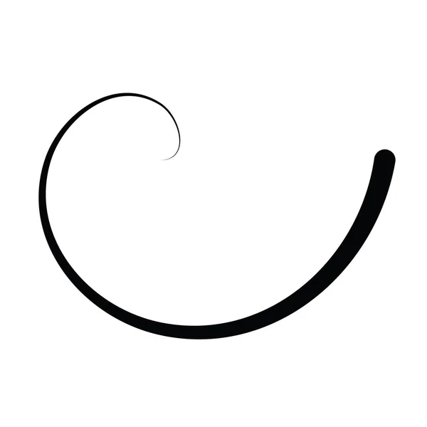 アルキメデスの螺旋 渦のデザイン要素 株式ベクトルイラスト クリップアートグラフィック — ストックベクタ