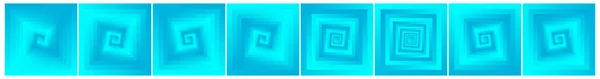 ランダムな網掛け グラデーション塗りつぶしの幾何学的な正方形のデザイン 株式ベクトルイラスト クリップアートグラフィック — ストックベクタ