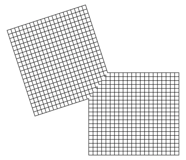 Siatka Geometryczna Siatka Abstrakcyjnej Formie Lustrzanej Kratka Ruszt Element Trelli — Wektor stockowy