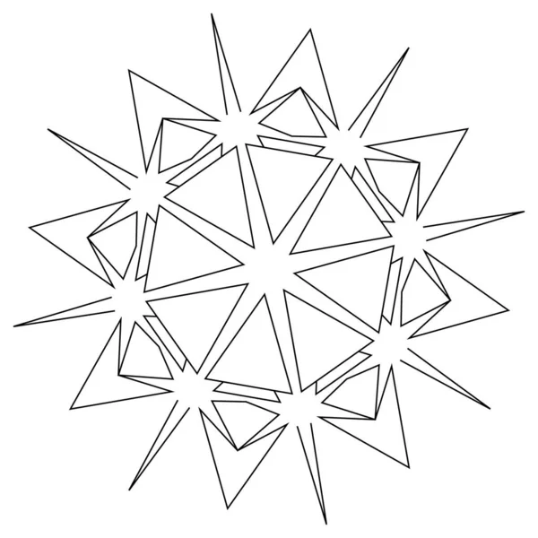 几何抽象图标 符号主题 — 图库矢量图片