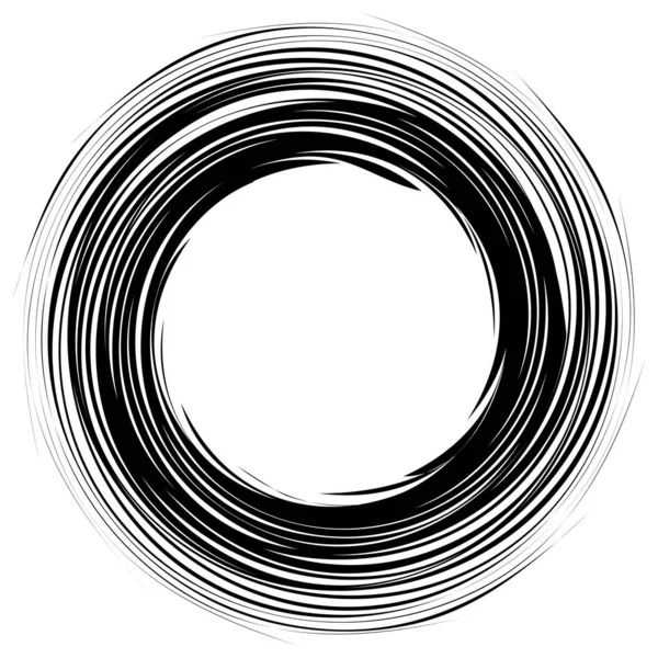 Spiral Swirl Twirl Design Shape Set Stock Vector Illustration Clip — Stock Vector