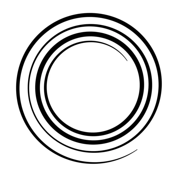 Spiral Design Element Snurra Snurra Virvel Svindel Ikon Och Symbol — Stock vektor