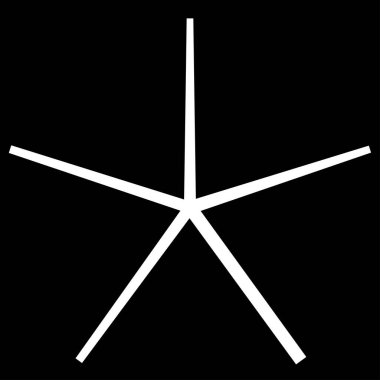 Düzensiz radyal, yayılan çizgiler. Patlama, teller, patlama elementleri. Yıldız patlaması, güneş patlaması kesişen çizgiler, çizgiler - stok vektör illüstrasyonu, klip sanatları grafikleri