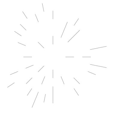 Radikal, dairesel, eşmerkezli çizgiler vektör elementi