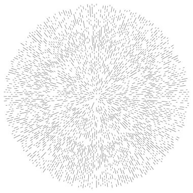 Radikal, dairesel, eşmerkezli çizgiler vektör elementi