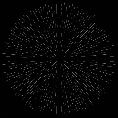 Radikal, dairesel, eşmerkezli çizgiler vektör elementi