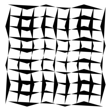 Düzensiz ızgara, rastgele çizgiler. Kareler kafes, ızgara, kafes ve pleksus deseni - stok vektör illüstrasyonu, klip- sanat grafikleri