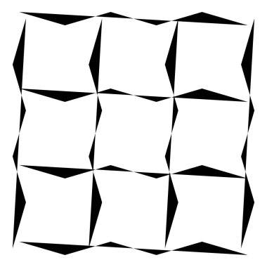 Düzensiz ızgara, rastgele çizgiler. Kareler kafes, ızgara, kafes ve pleksus deseni - stok vektör illüstrasyonu, klip- sanat grafikleri