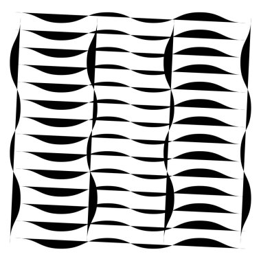 Düzensiz ızgara, rastgele çizgiler. Kareler kafes, ızgara, kafes ve pleksus deseni - stok vektör illüstrasyonu, klip- sanat grafikleri