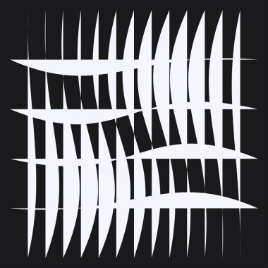 Düzensiz ızgara, rastgele çizgiler. Kareler kafes, ızgara, kafes ve pleksus deseni - stok vektör illüstrasyonu, klip- sanat grafikleri