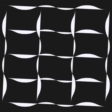 Düzensiz ızgara, rastgele çizgiler. Kareler kafes, ızgara, kafes ve pleksus deseni - stok vektör illüstrasyonu, klip- sanat grafikleri