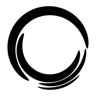 Soyut dairesel, ışıyan tasarım elemanı vektörü - stok vektör illüstrasyonu, kırpma sanatı grafikleri