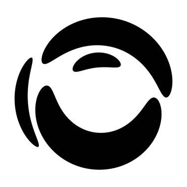 Soyut dairesel, ışıyan tasarım elemanı vektörü - stok vektör illüstrasyonu, kırpma sanatı grafikleri