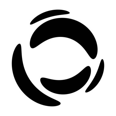 Soyut dairesel, ışıyan tasarım elemanı vektörü - stok vektör illüstrasyonu, kırpma sanatı grafikleri