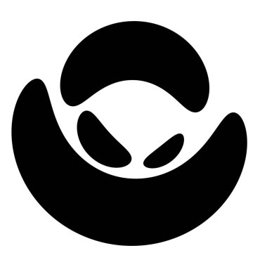 Soyut dairesel, ışıyan tasarım elemanı vektörü - stok vektör illüstrasyonu, kırpma sanatı grafikleri