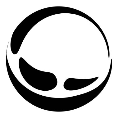 Soyut dairesel, ışıyan tasarım elemanı vektörü - stok vektör illüstrasyonu, kırpma sanatı grafikleri