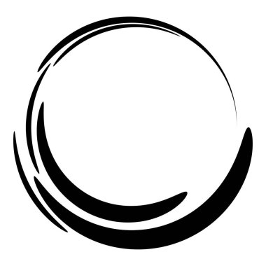 Soyut dairesel, ışıyan tasarım elemanı vektörü - stok vektör illüstrasyonu, kırpma sanatı grafikleri