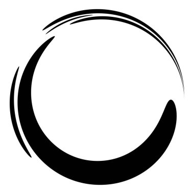 Soyut dairesel, ışıyan tasarım elemanı vektörü - stok vektör illüstrasyonu, kırpma sanatı grafikleri