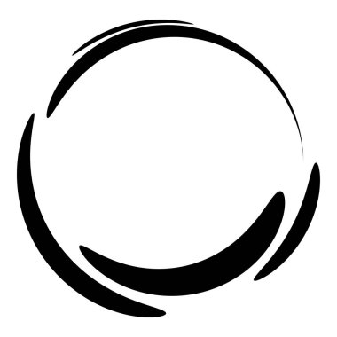 Soyut dairesel, ışıyan tasarım elemanı vektörü - stok vektör illüstrasyonu, kırpma sanatı grafikleri