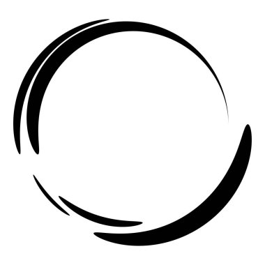 Soyut dairesel, ışıyan tasarım elemanı vektörü - stok vektör illüstrasyonu, kırpma sanatı grafikleri