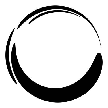 Soyut dairesel, ışıyan tasarım elemanı vektörü - stok vektör illüstrasyonu, kırpma sanatı grafikleri