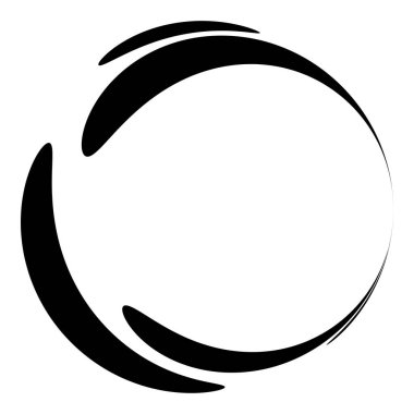 Soyut dairesel, ışıyan tasarım elemanı vektörü - stok vektör illüstrasyonu, kırpma sanatı grafikleri