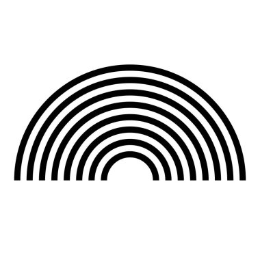 Soyut dairesel, ışıyan tasarım elemanı vektörü - stok vektör illüstrasyonu, kırpma sanatı grafikleri