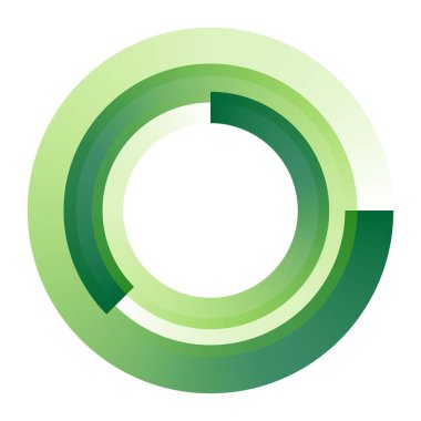 Soyut dairesel, ışıyan tasarım elemanı vektörü - stok vektör illüstrasyonu, kırpma sanatı grafikleri