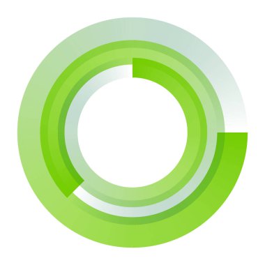 Soyut dairesel, ışıyan tasarım elemanı vektörü - stok vektör illüstrasyonu, kırpma sanatı grafikleri