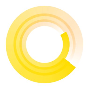 Soyut dairesel, ışıyan tasarım elemanı vektörü - stok vektör illüstrasyonu, kırpma sanatı grafikleri