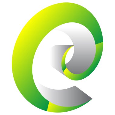 Spiral, girdap, girdap ve girdap tasarım elementi