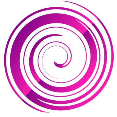 Spiral, girdap, girdap ve girdap tasarım elementi