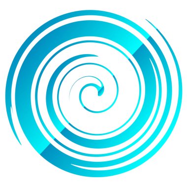 Spiral, girdap, girdap ve girdap tasarım elementi