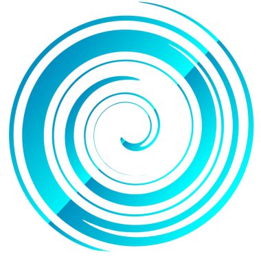 Spiral, girdap, girdap ve girdap tasarım elementi