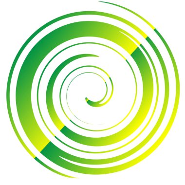 Spiral, girdap, girdap ve girdap tasarım elementi
