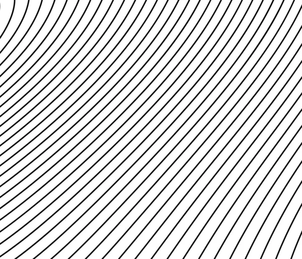 Ondulado Ondeando Curvas Líneas Paralelas Undulate Squiggle Stripes Background Pattern — Vector de stock