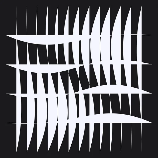 Grille Irrégulière Maille Avec Lignes Aléatoires Motif Treillis Grille Treillis — Image vectorielle