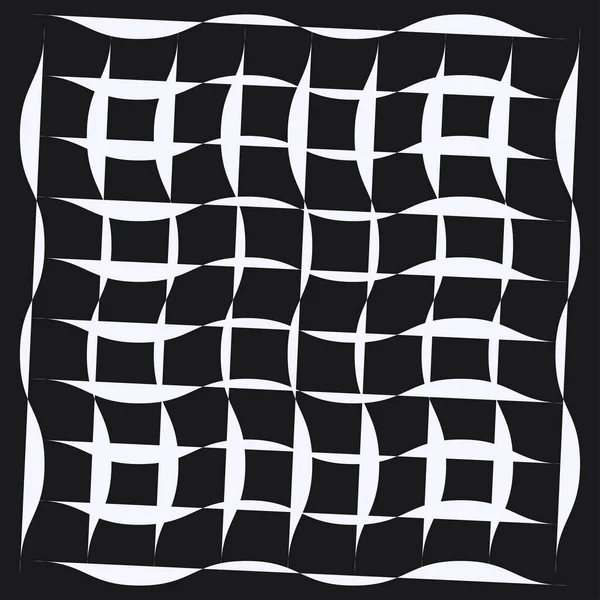 Düzensiz ızgara, rastgele çizgiler. Kareler kafes, ızgara, kafes ve pleksus deseni - stok vektör illüstrasyonu, klip- sanat grafikleri
