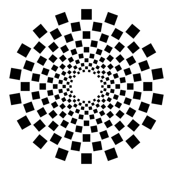 抽象的な円形 放射状のデザイン要素ベクトル 株式ベクトルイラスト Clip Art Graphics — ストックベクタ
