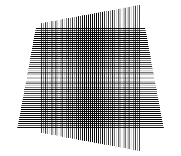Irregular Aleatoria Intersección Líneas Abstracto Rejilla Malla Rejilla Enrejado Patrón — Archivo Imágenes Vectoriales
