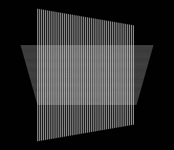 Nieregularne Losowo Przecinające Się Linie Abstrakcyjna Siatka Siatka Ruszt Wzór — Wektor stockowy