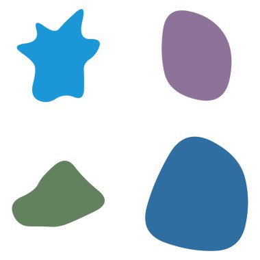 Rastgele leke, mürekkep lekesi. Organik leke, leke. Benek şekli. Splat, benek grafiği. Sıvı damlası, sıvı. Çakıl taşı, taş siluet. Mürekkep lekesi, mottle leke düzensiz şekli. Temel, basit yuvarlak, düzgün form