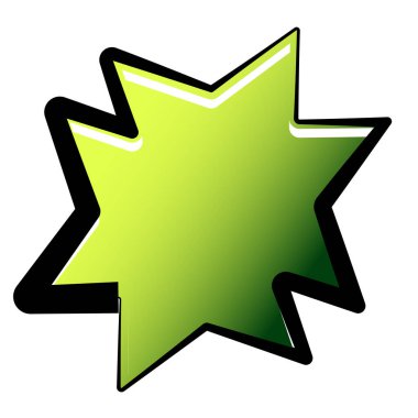 Soyut dairesel, radyal geometrik vektör ögesi, ikon, illüstrasyon. Motif, mandala tasarımı - stok vektör illüstrasyonu, klip- sanat grafikleri