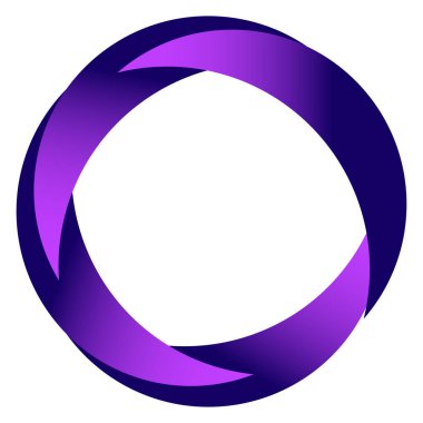 Soyut dairesel, radyal geometrik vektör ögesi, ikon, illüstrasyon. Motif, mandala tasarımı - stok vektör illüstrasyonu, klip- sanat grafikleri