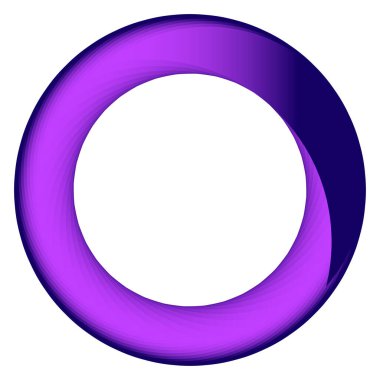 Soyut dairesel, radyal geometrik vektör ögesi, ikon, illüstrasyon. Motif, mandala tasarımı - stok vektör illüstrasyonu, klip- sanat grafikleri