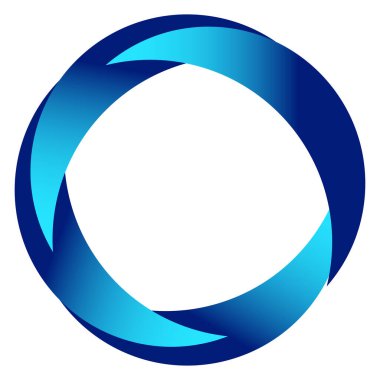 Soyut dairesel, radyal geometrik vektör ögesi, ikon, illüstrasyon. Motif, mandala tasarımı - stok vektör illüstrasyonu, klip- sanat grafikleri