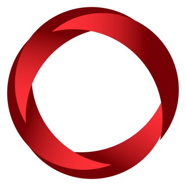 Soyut dairesel, radyal geometrik vektör ögesi, ikon, illüstrasyon. Motif, mandala tasarımı - stok vektör illüstrasyonu, klip- sanat grafikleri