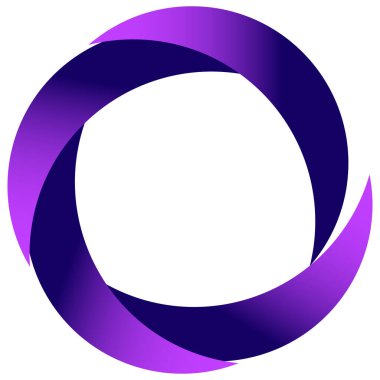 Soyut dairesel, radyal geometrik vektör ögesi, ikon, illüstrasyon. Motif, mandala tasarımı - stok vektör illüstrasyonu, klip- sanat grafikleri